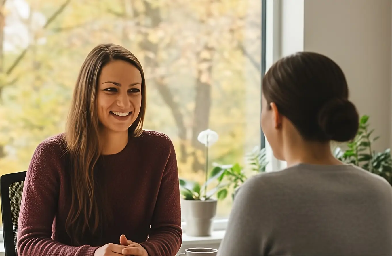 Energieberatung FAQ Beratungsgespräch - Rebecca Bachmann erklärt Fördermöglichkeiten und Energieausweise für Kunden aus dem Allgäu